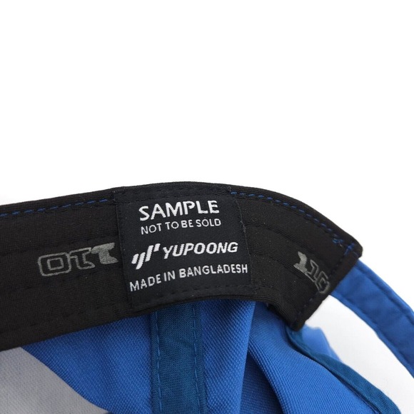 Black Clover Golf Strapback SAMPLE Hat Adjustable Flexfit Tech‎ Ball Cap Blue - Picture 7 of 8